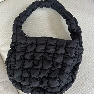 COS Quilted Mini Bag in Black